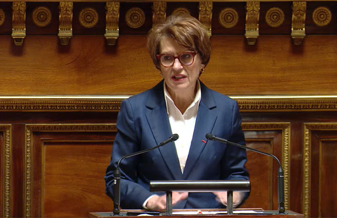 Annie Genevard, ministre de l’Agriculture (crédit photo: Sénat)