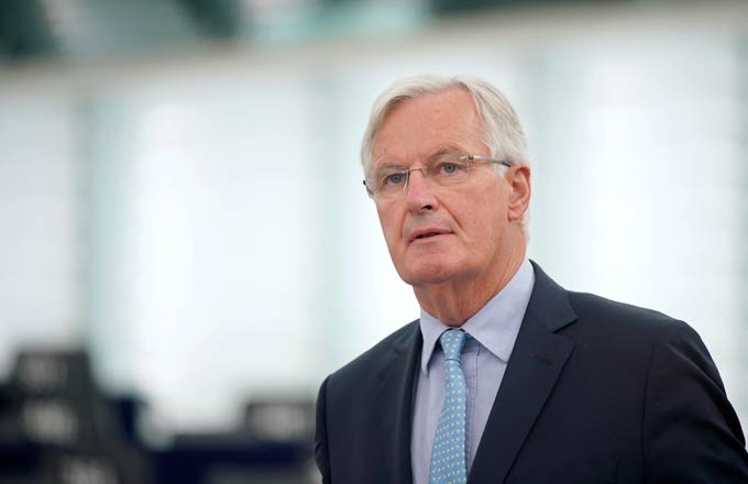 Michel Barnier en 2019, alors négociateur du Brexit pour l’Union européenne (crédit photo: European Union 2019/Source: EP. CC-BY-4.0)