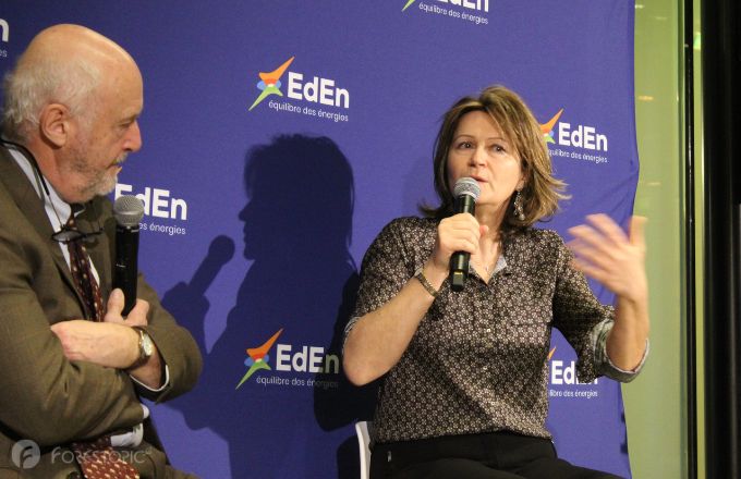 Anne-Catherine Loisier, avec Brice Lalonde (crédit photo: CC/Forestopic)