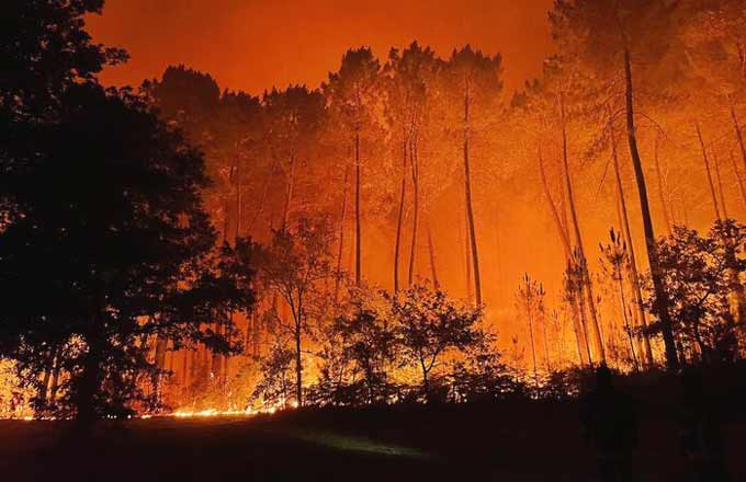 Feux de forêt: des élus locaux appellent Emmanuel Macron à revoir les politiques publiques